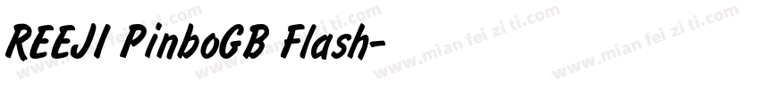 REEJI PinboGB Flash字体转换